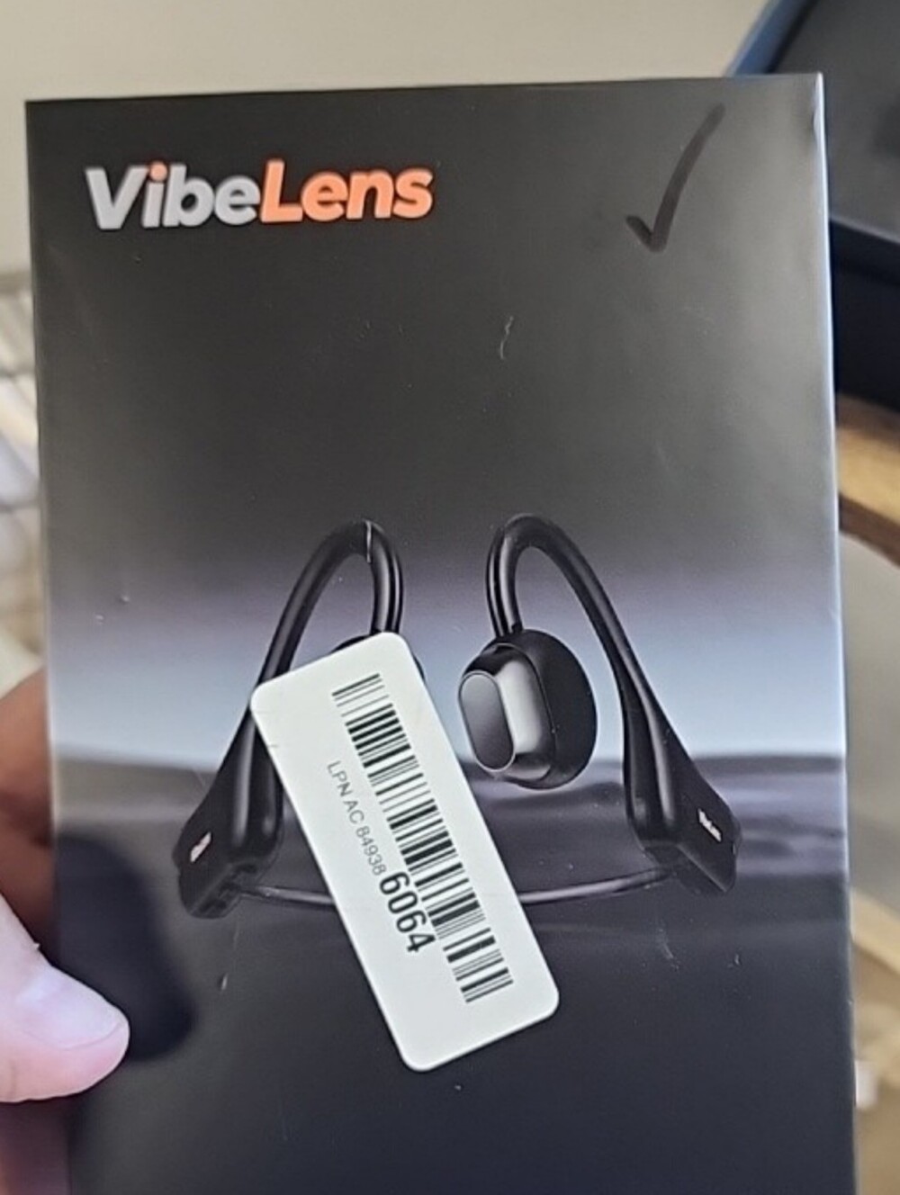 VibeLens Musiccam Worlds 1st Bone Conduction Headphones With Camera.